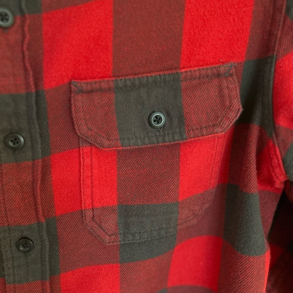 Buffalo Plaid Flannel Shirt - Picture 6 of 7
